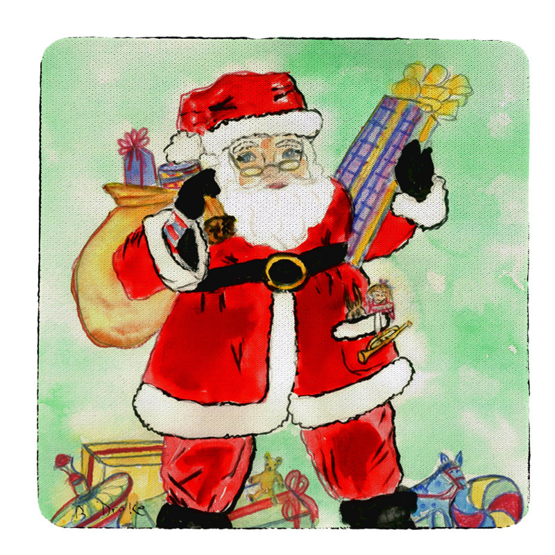 Sous-verre père noël Holden