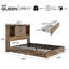 Structure de grand lit en bois Tryston Sherell, brun rustique-1351001947-1351001944