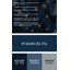 «Space Constellation», art mural sur toile bleue-176799906