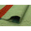 Tapis vert / blé en laine noué à la main de conception unique 8 pi 1 po x 9 pi 6 po Janja