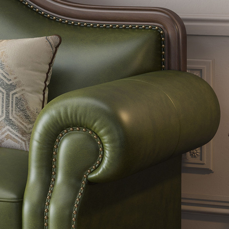 Canapé en cuir de luxe américain