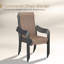 Chaise de salle à manger d'extérieur empilable-1633644220