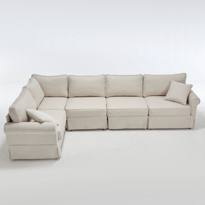 Modular Sectional Sofa, L Shaped Couch, Upholstered Corner Sofa, Upholstered Sofa For Indoor