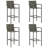 Besty 4 Seat Bar Height Dining Set-1339352007