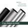 VTI 46" - 48" W X 72" H Double Sliding 1/4" Clear Tempered Glass Shower Door Matte Black Finish