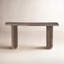 Console en bois massif Zigmund 55 po