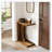 C-Shaped End Table