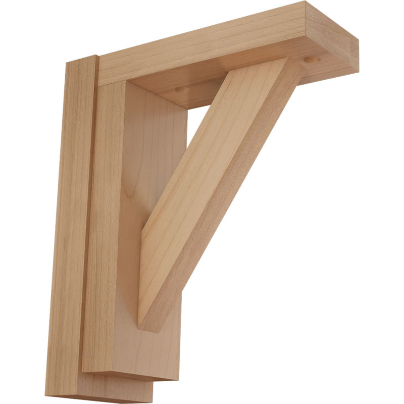Support de tablette Traditional, Aulne, H 7,5 po x l 2,5 po x P 6,25 po