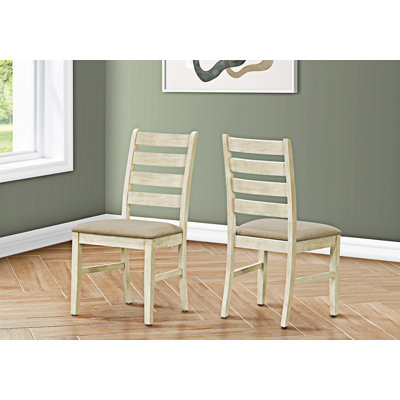 Ensemble de 2 chaises de salle à manger rembourrées