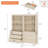 71 Inches Tall Bookcase With 6 Drawers, 3-Tier Bookshelf With Open Shelves For Home Office, Living Room, 71" Wide, 2 Column-853746558-855102975