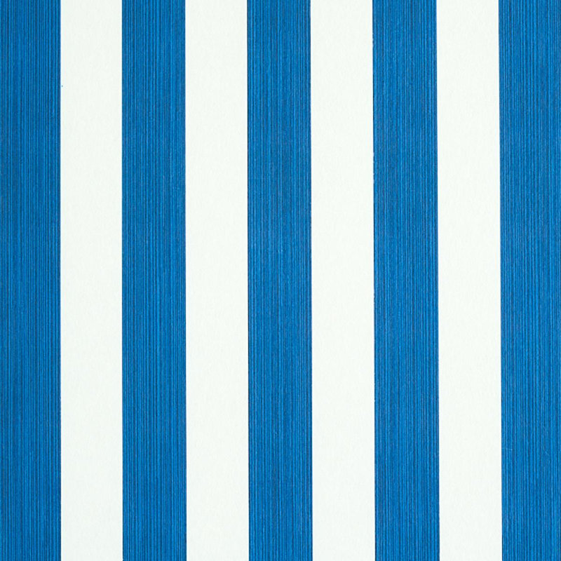 Edwin Stripe Medium Wallpaper, Navy