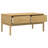 Radostina Solid Wood Frame Single Coffee Table with Storage-1641172968