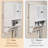 23.6" W Wall Mounted Bathroom Cabinet with 2 Doors-1707452968