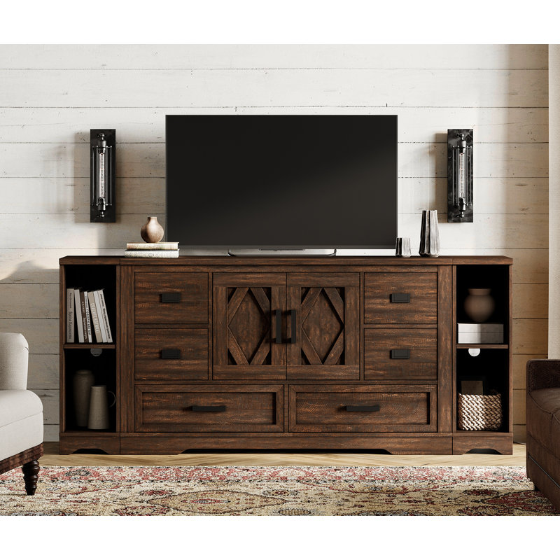 Armoire d'appoint Glenford, Brun