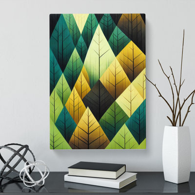 Forest Geometric - Wrapped Canvas