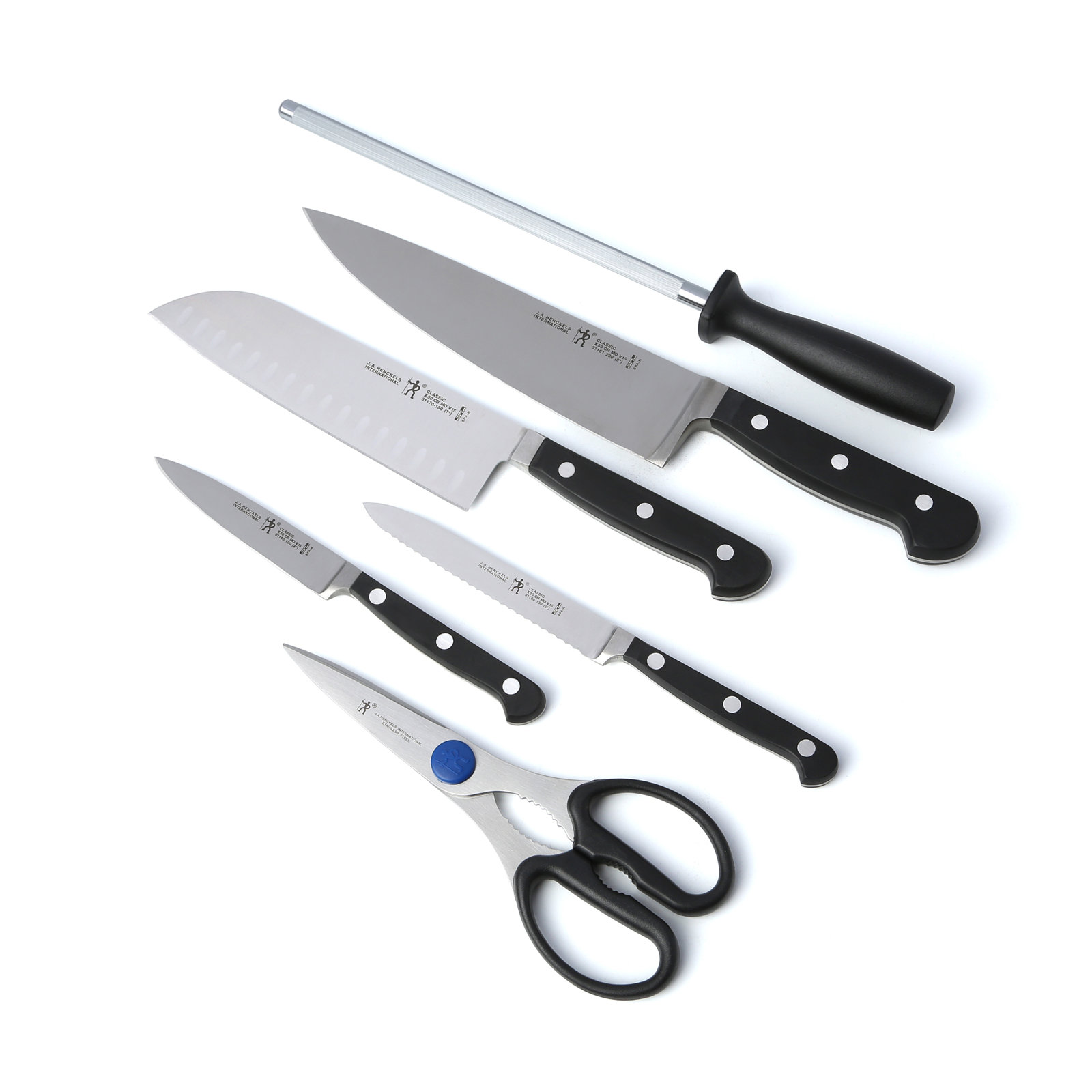 HENCKELS CLASSIC 7-Piece Knife Block Set