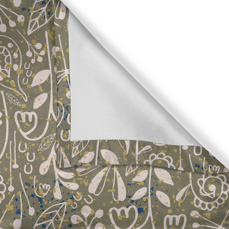 Semi Sheer Curtain Pair