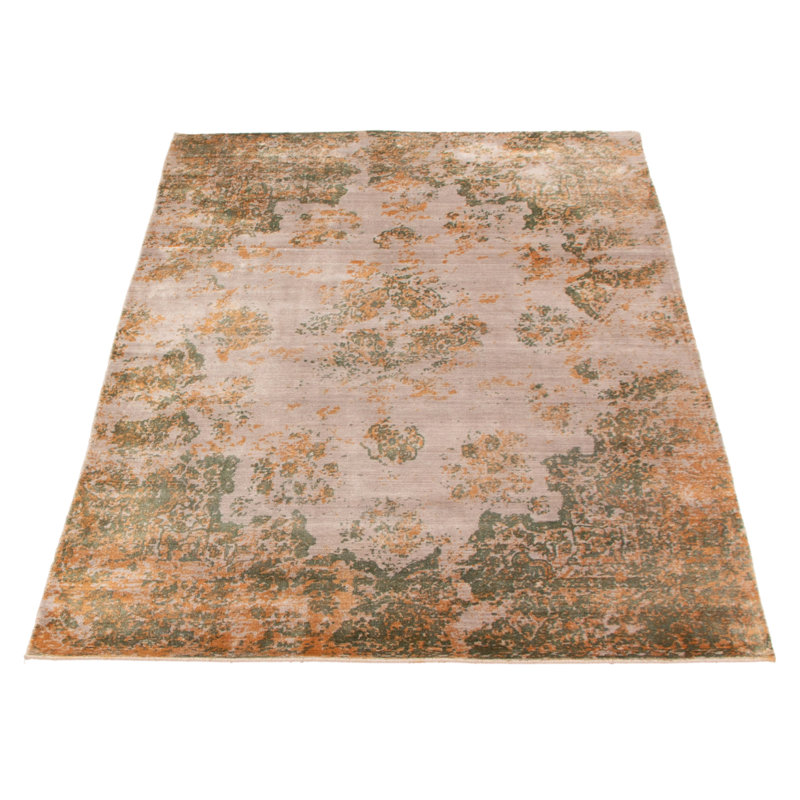 Tapis beige tissé à la main