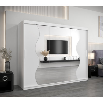 Brieah Manufactured Wood Wardrobe