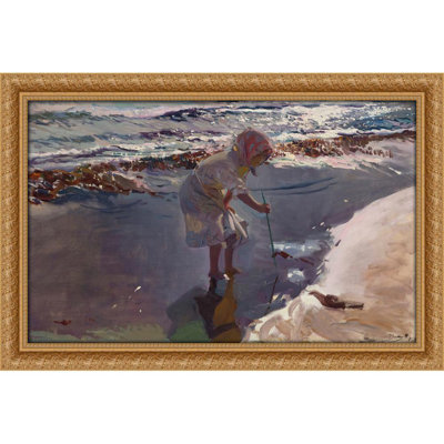 Searching for Shellfish, Valencia Beach (1907)