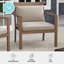 Chaises d'appoint de patio toutes saisons avec siège et coussins lombaires Martha Stewart Bedford-109713870-109713871