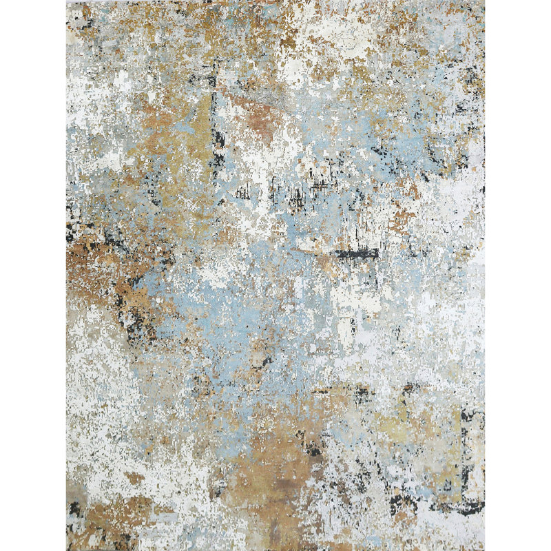 Abstract Area Rug, Rectangle 2' x 6'