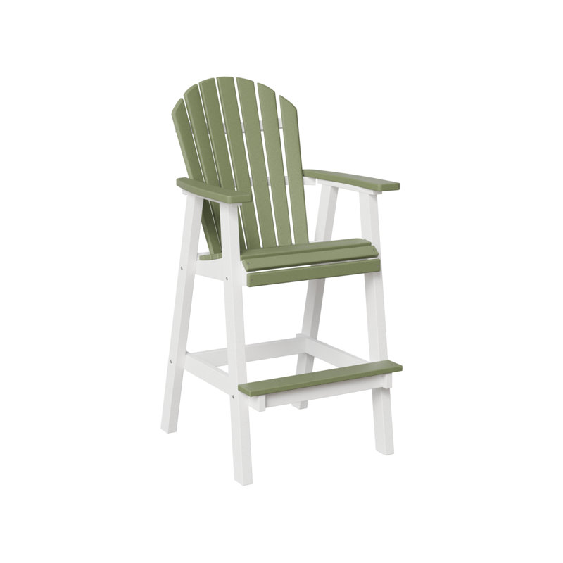 Chaise haute 30 po Berlin, Blanc / Sauge