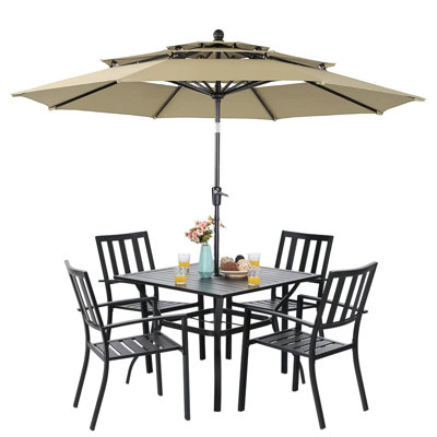 4 - Person Patio Dining Set with