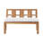 Burquez 10 - Person Teak Patio Dining Set with Extendable Rectangular Table , Sunbrella® Cushions Included-1378989031