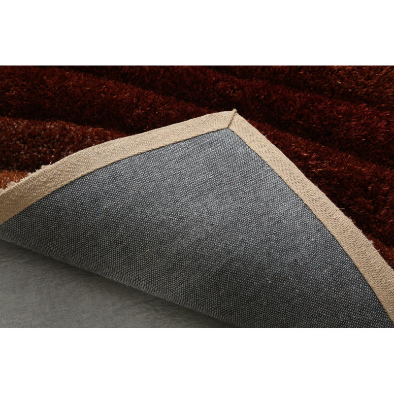 Tapis brun touffeté à la main Galway, Rectangle 2 pi x 3 pi