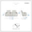 Causeuse inclinable électrique en tissu texturé avec console centrale de 85,5 po Niehaus