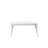 Extendable Dining Table & Chairs Set (4 Pieces), White, 47.2 x 29.5 x 29.5 inches | 100% Melamine Coated Chipboard & Beech Wood Legs | Open Size: 61.0 x 29.5 x 29.5 inches | Perfect for Family Gatherings & Modern Dining Rooms