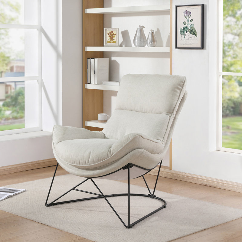Méridienne l 33 po, Crème