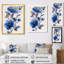 «Blue Cherry Blossom Beauty III» - art mural fleur de cerisier-1946091344-1946091351