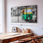 «Indian Rickshaw Pop Canvas Print» sur véhicule-1199714112