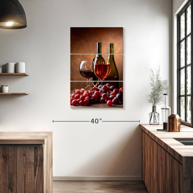 Vin rouge Yarlin, H 38 po x l 24 po