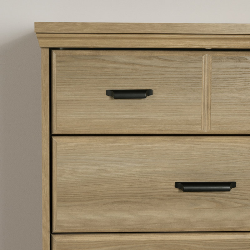 Commode 5 tiroirs Versa, Brun