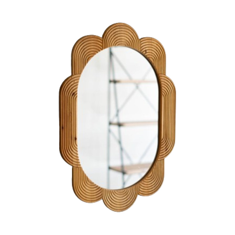 Ruta Wood Wall Mirror