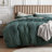 Essential Collection 100% Cotton Waffle Weave Duvet Cover Set-106246736-107624990