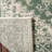 Danya Oriental Green/Cream Indoor/Outdoor Area Rug-633445410