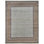 Hand Knotted Wool Oriental Area Rug in Cream/Brown/Blue/Beige