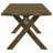 Carbon Knotty Nutmeg Rectangular Dining Table