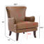 Fauteuil à oreilles 28,9 po Brooklyn-1019696582-1026473037