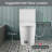 14.37"W White Ceramic CUPC Certified, One Piece Elongated Comfort Height Toilet, Super Quite Flushing, Dual Flush, Ceramic, Watersense, Leak Resistant, Stain Resistant, Antimicrobial-120986685
