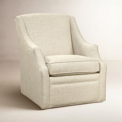 Pomeline Upholstered Swivel Armchair