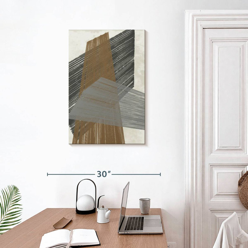 Avery Triangle Stripes I, 30" H x 20" W