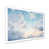 White Single Picture Framed