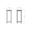 Daris Side Lamp Table Plant Stand. Solid Oak Top. Fully Assembled-834208192