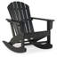 Chaise Adirondack berçante en plastique Zaire-92475987