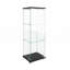 Vitrine en verre avec lumières DEL